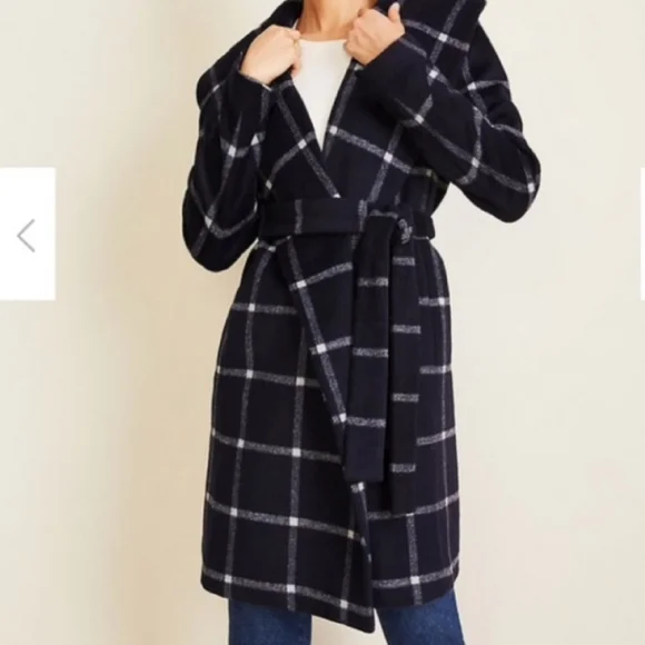Ann taylor deals wool wrap coat